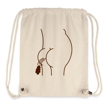 Shit - Stanley/Stella recycelter Gym Bag - Naturweiß - Vorne