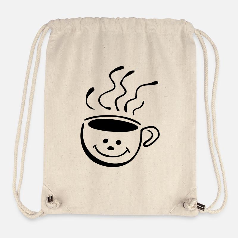 tasse de wicki_de - Sac à cordon recyclé Stanley/Stella - blanc naturel