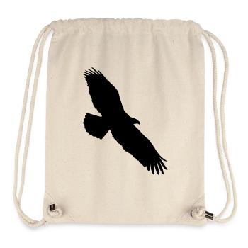 adler - Stanley/Stella recycelter Gym Bag - Naturweiß - Vorne
