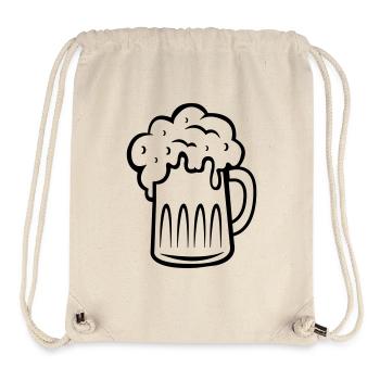 beer 001 - Stanley/Stella Recycled Gym Bag - natural - Front