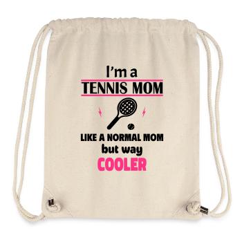 Coolste Tennis-Mama - Stanley/Stella recycelter Gym Bag - Naturweiß - Vorne