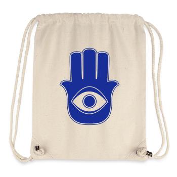Hand von Fatima - Stanley/Stella recycelter Gym Bag - Naturweiß - Vorne
