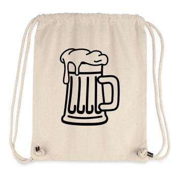 bier_f1 - Stanley/Stella Recycled Gym Bag - natural - Front