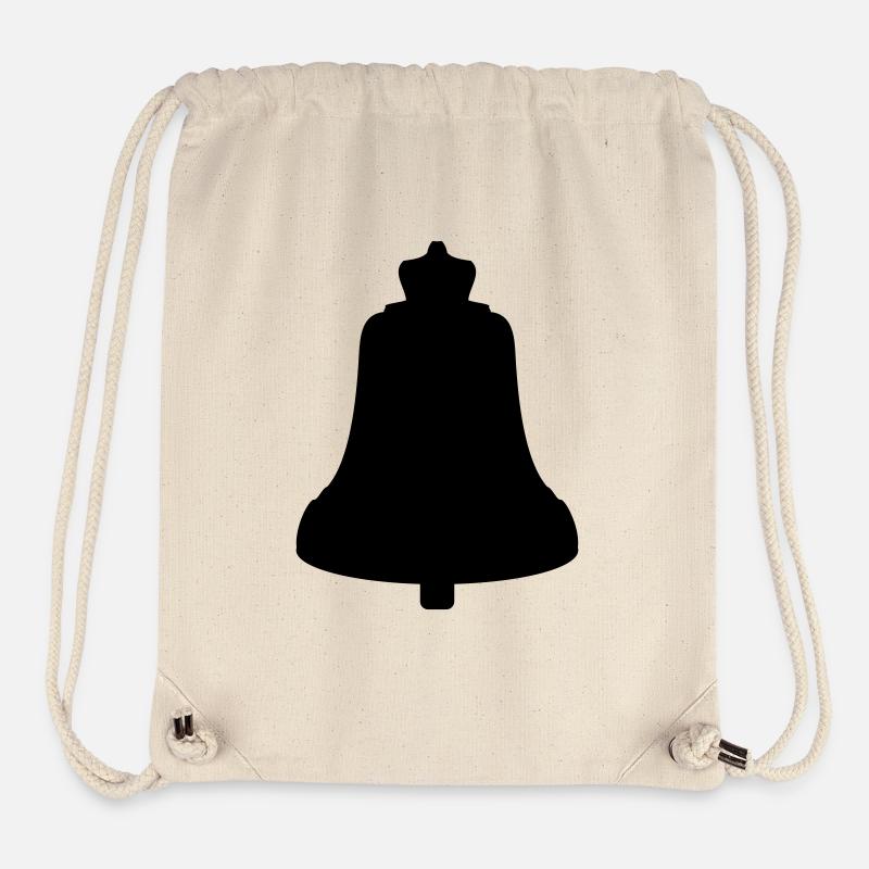 cloche - Sac à cordon recyclé Stanley/Stella - blanc naturel