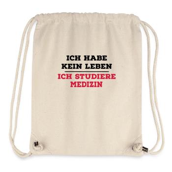 Medizin - Stanley/Stella recycelter Gym Bag - Naturweiß - Vorne