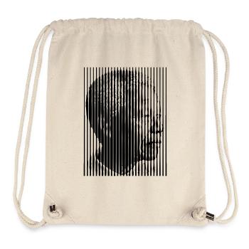 Mandela Freedom For all (1c) - Sac à cordon recyclé Stanley/Stella - blanc naturel - Devant