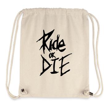ride or die - Stanley/Stella Recycled Gym Bag - natural - Front