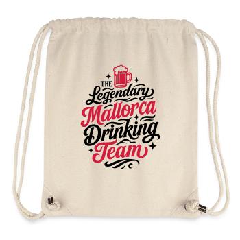 Mallorca Drinking Team - Stanley/Stella recycelter Gym Bag - Naturweiß - Vorne