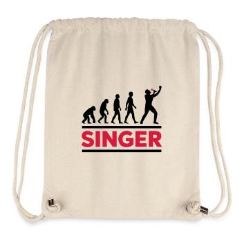 Singer Evolution Music Scene - Stanley/Stella Recycled Gym Bag - natural - Front