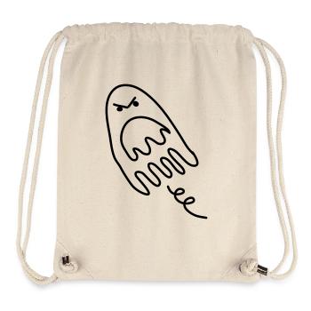 fantôme peur monstre enfant hanté bébé halloween - Sac à cordon recyclé Stanley/Stella - blanc naturel - Devant