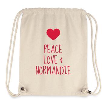 Normandie / Normand / Normande / France/ Normandy - Stanley/Stella Recycled Gym Bag - natural - Front
