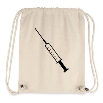 Spritze - Stanley/Stella recycelter Gym Bag - Naturweiß - Vorne