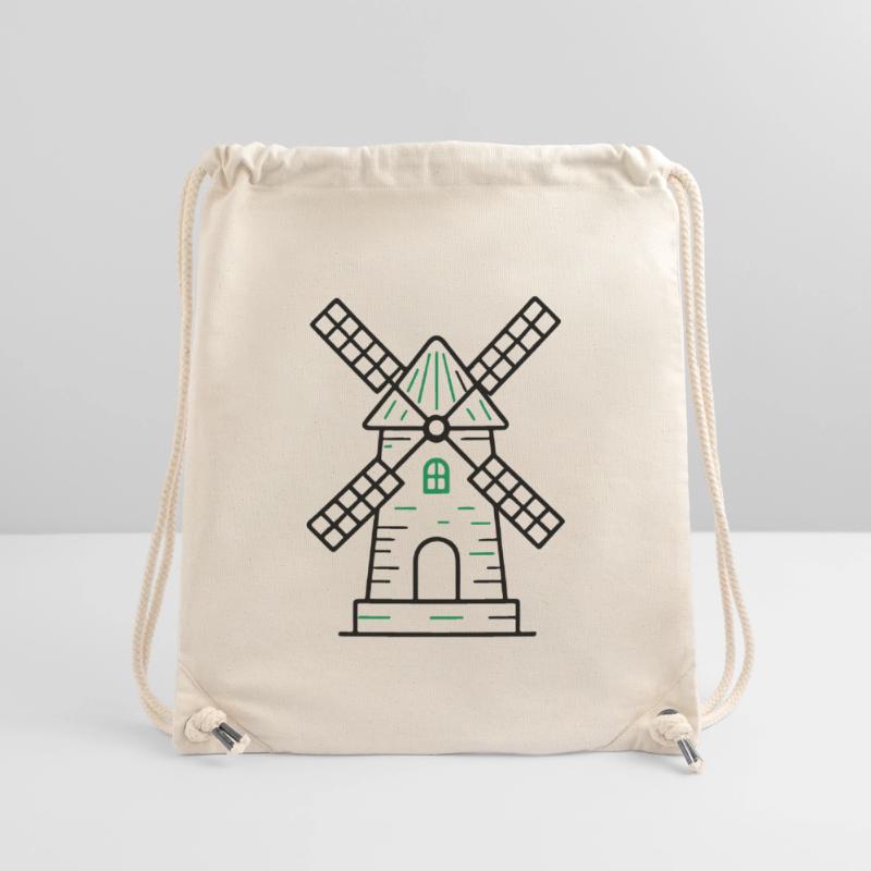 Windmill icon Stanley/Stella Recycled Gym Bag