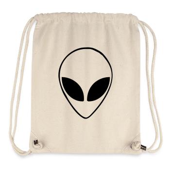 Tête étrangère - Sac à cordon recyclé Stanley/Stella - blanc naturel - Devant