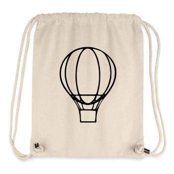 Ballon à air chaud - Sac à cordon recyclé Stanley/Stella - blanc naturel - Devant