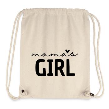 Girl Mama & Mama ́s Girl Set | Daughters Sayings - Stanley/Stella Recycled Gym Bag - natural - Front