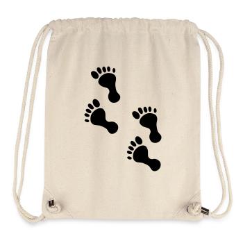 foot - Sac à cordon recyclé Stanley/Stella - blanc naturel - Devant