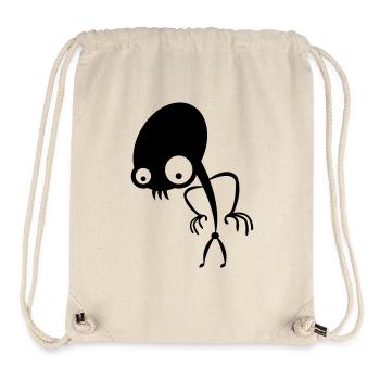 alien - Stanley/Stella recycelter Gym Bag - Naturweiß - Vorne