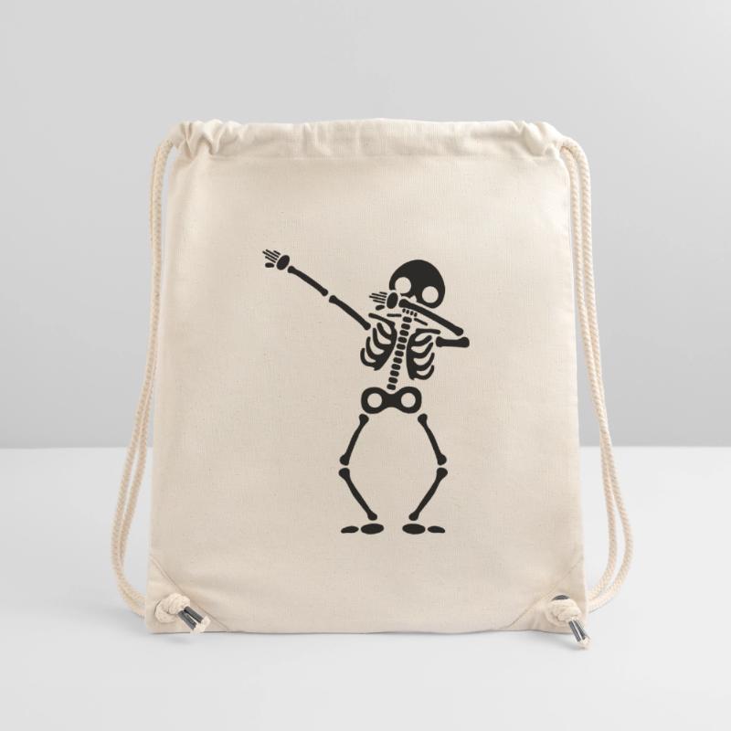 skeleton dab Stanley/Stella Recycled Gym Bag