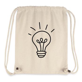 Gluehbirne - Stanley/Stella recycelter Gym Bag - Naturweiß - Vorne