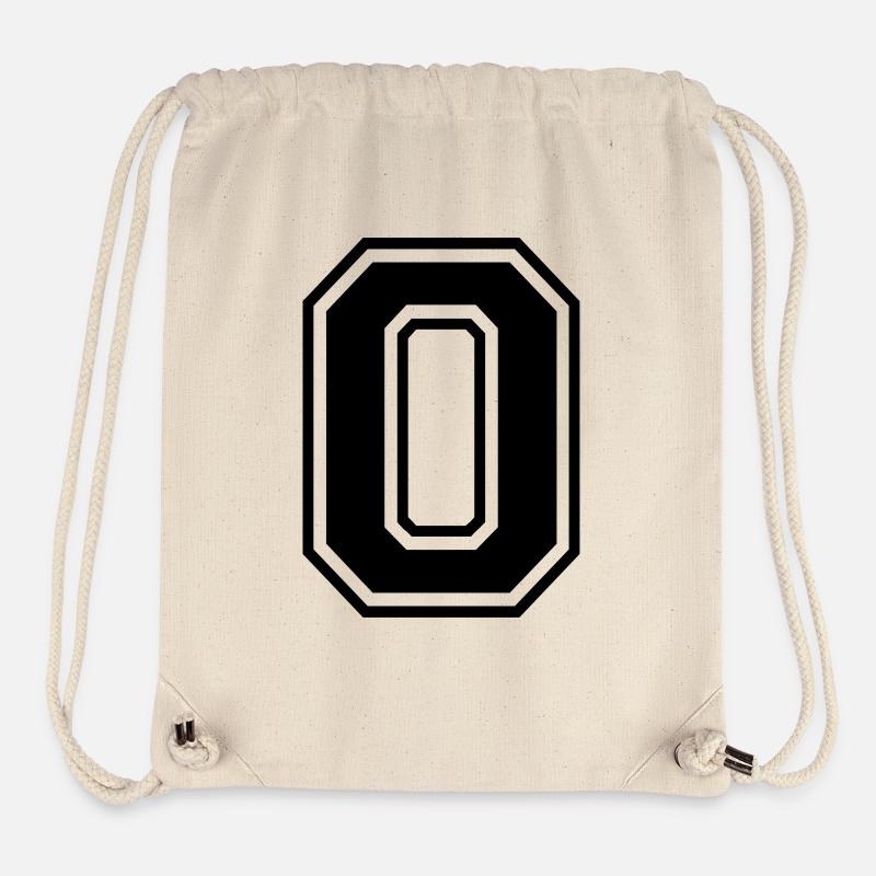 Numéro 0 - Sac à cordon recyclé Stanley/Stella - blanc naturel