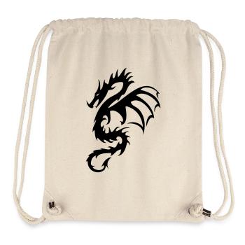 Drache Dragon 4 - Stanley/Stella recycelter Gym Bag - Naturweiß - Vorne