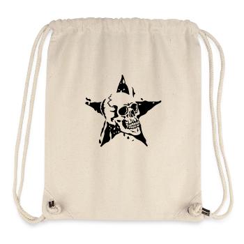 death star death head etoile5 - Stanley/Stella Recycled Gym Bag - natural - Front