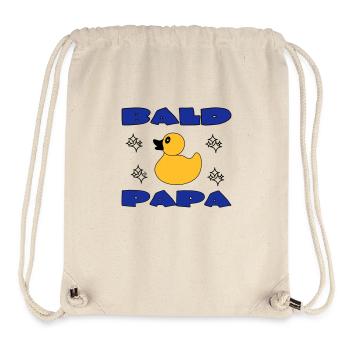 BALD PAPA - Stanley/Stella Recycled Gym Bag - natural - Front