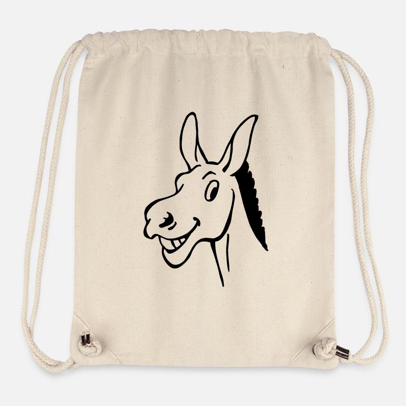 Grautier - Stanley/Stella recycelter Gym Bag - Naturweiß