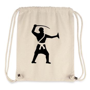 gatka schwerttanz indische kampfkunst - Stanley/Stella recycelter Gym Bag - Naturweiß - Vorne