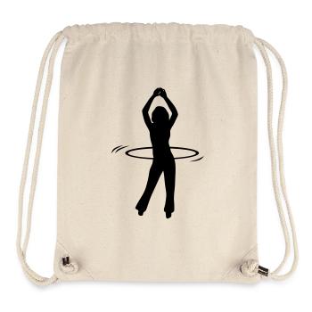 hulahoop - Stanley/Stella recycelter Gym Bag - Naturweiß - Vorne