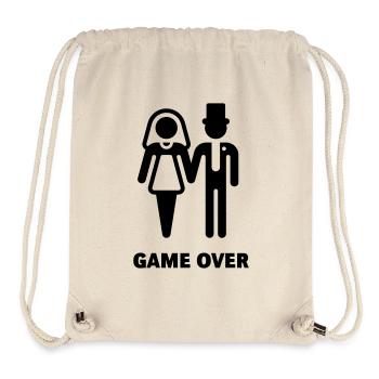 Game Over (Wedding / Marriage) - Stanley/Stella Recycled Gym Bag - natural - Front