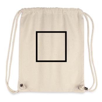 Carre (fertigen) - Stanley/Stella recycelter Gym Bag - Naturweiß - Vorne