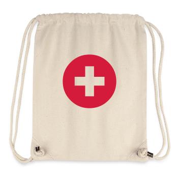 Notleuchte - Stanley/Stella recycelter Gym Bag - Naturweiß - Vorne