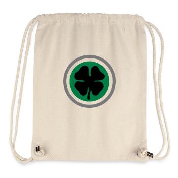 Flogging Molly Shamrock - Stanley/Stella recycelter Gym Bag - Naturweiß - Vorne