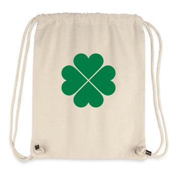 Kleeblatt - Stanley/Stella recycelter Gym Bag - Naturweiß - Vorne
