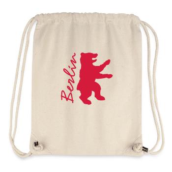 Cooles Hauptstadt Shirt - Stanley/Stella recycelter Gym Bag - Naturweiß - Vorne