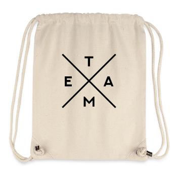 TEAM - Sac à cordon recyclé Stanley/Stella - blanc naturel - Devant