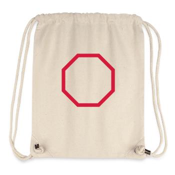 Stop - Stanley/Stella Recycled Gym Bag - natural - Front