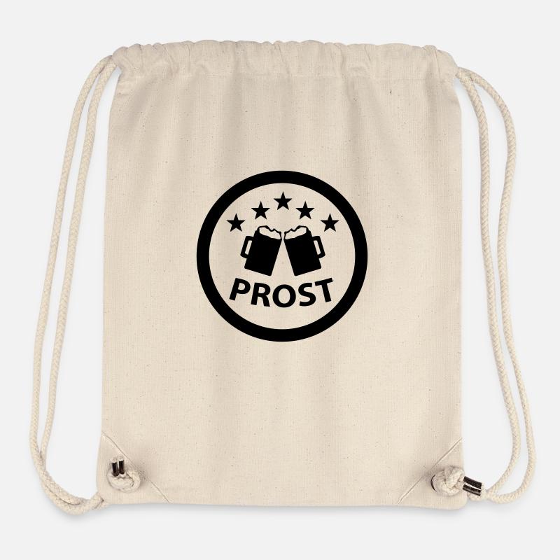 prost - Stanley/Stella recycelter Gym Bag - Naturweiß