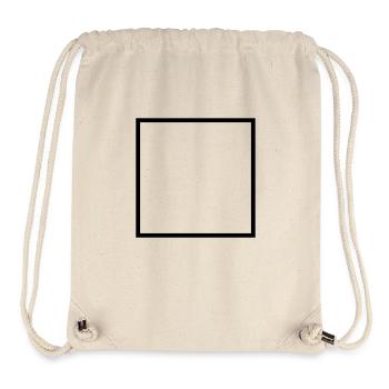 rahmen_f1 - Stanley/Stella recycelter Gym Bag - Naturweiß - Vorne