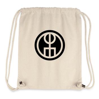 Galdrastafir, Icelandic Bind Rune, Attract Love - Stanley/Stella Recycled Gym Bag - natural - Front