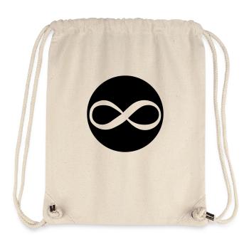 unendlich - Stanley/Stella recycelter Gym Bag - Naturweiß - Vorne