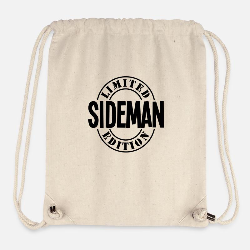 sideman limited edition stamp copy - Stanley/Stella Recycled Gym Bag - natural