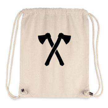 axes - Stanley/Stella Recycled Gym Bag - natural - Front