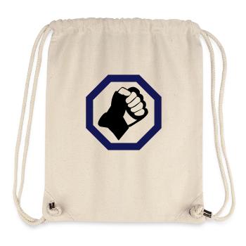 mma handschuh - Stanley/Stella recycelter Gym Bag - Naturweiß - Vorne