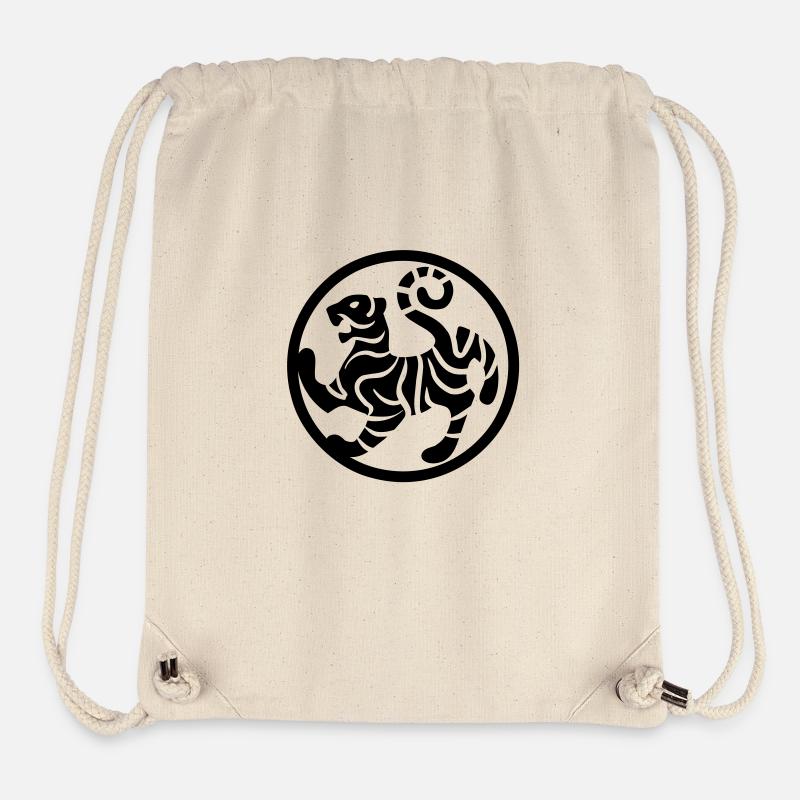 shotokansign vektor - Stanley/Stella recycelter Gym Bag - Naturweiß