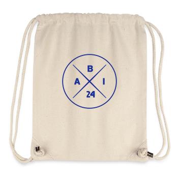 ABI 24 - Sac à cordon recyclé Stanley/Stella - blanc naturel - Devant