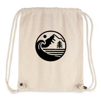 EarthVerse Original - Earthy and Eco-Conscious - Stanley/Stella recycelter Gym Bag - Naturweiß - Vorne