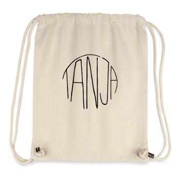 Tanja - Sac à cordon recyclé Stanley/Stella - blanc naturel - Devant